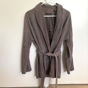 Valerie Stevens Taupe suede jacket
